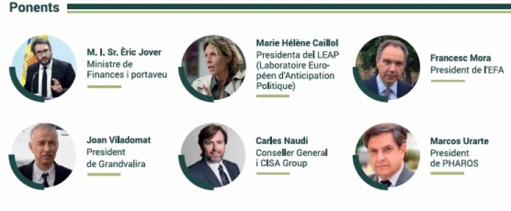 Els ponents del cicle de conferències de l'EFA.